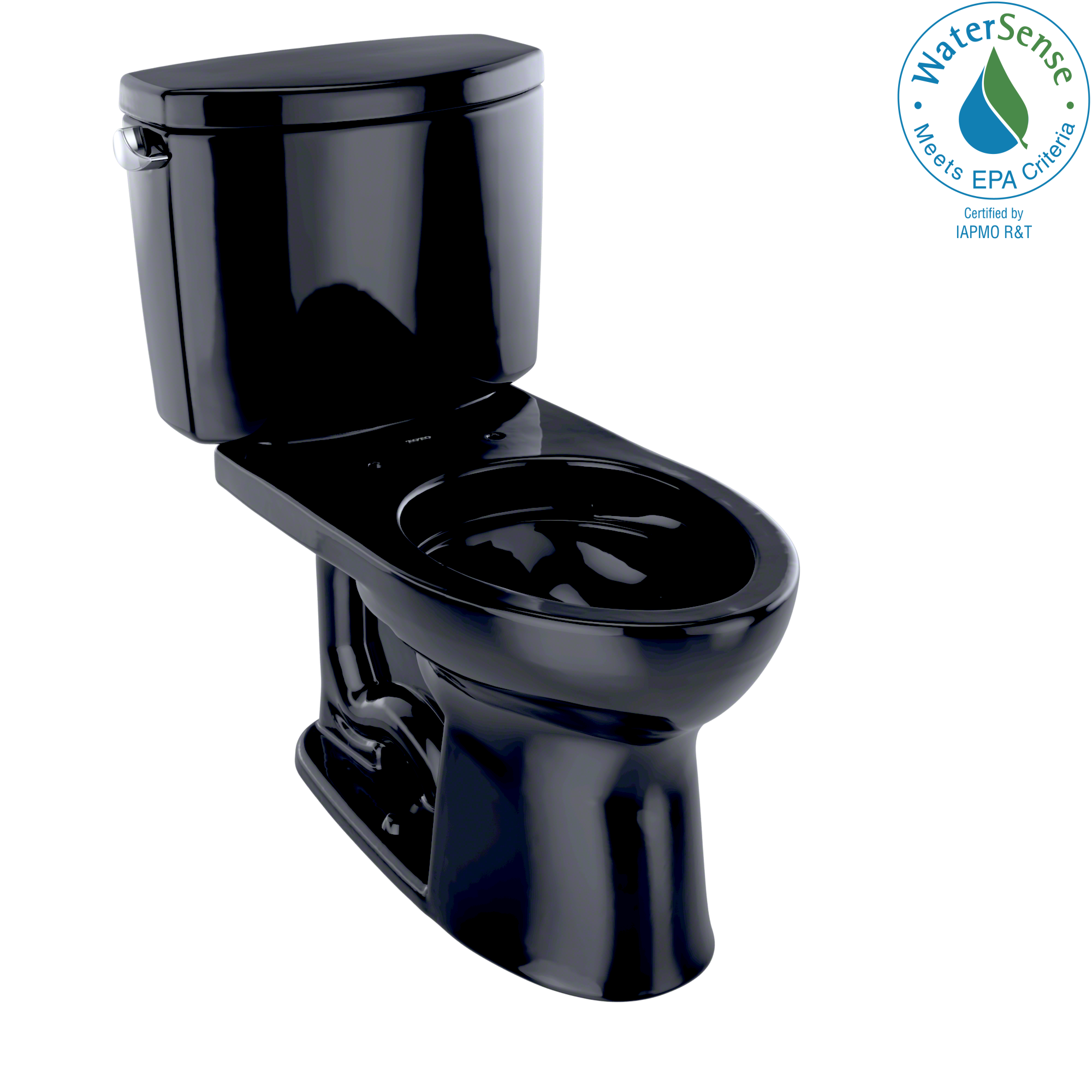 toto drake ii two piece elongated 1.28 gpf toilet cst454cef