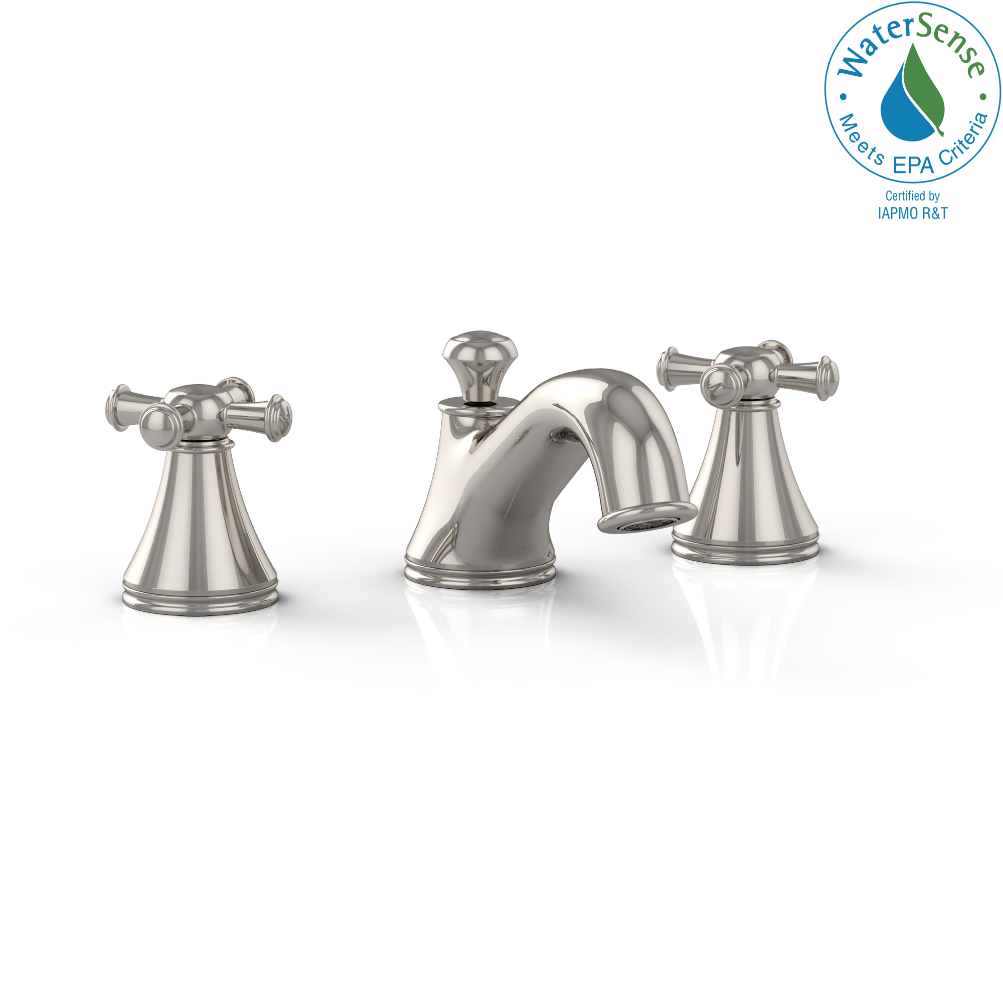 Toto Faucet Vivian Widespread Cross Handle Lavatory TL220DDPN HVAC