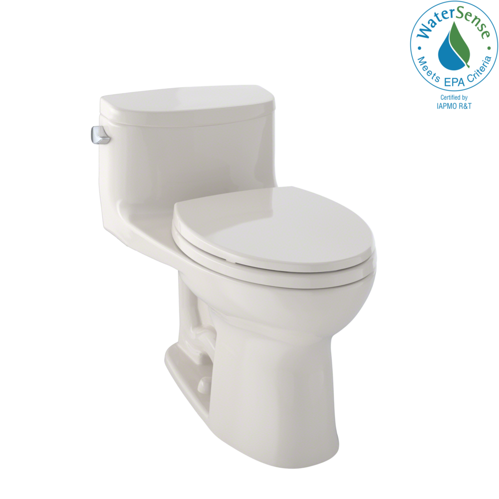 Toto Supreme II OnePiece Elongated 1.28 GPF Universal Height Toilet with CEFION HVAC Discount